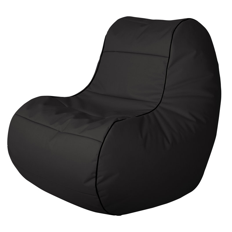  Chillybean Bean Bag Chair & Lounger, Black