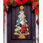 Suspension de porte en bois adoration crèche tree par g. debrekht