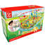 Hape: Table tournante de labyrinthe de chemin de fer - Jouet de labyrinthe en bois avec graphisme animal