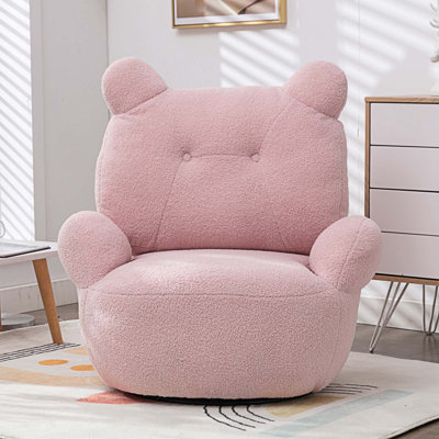 Fauteuil demi-tonneau pivotant l 32,3 po Danyar