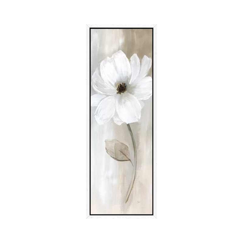 Sheer Elegance II by Nan - Panoramic Painting on Canvas, 121.92 cm H x 40.64 cm W, White Framed Canvas
