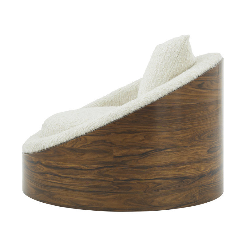 Seated Swivel Armless Chair