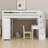 Loft Bed With Storage Drawers ,Desk And Stairs, Wooden Loft Bed With Shelves-73775540