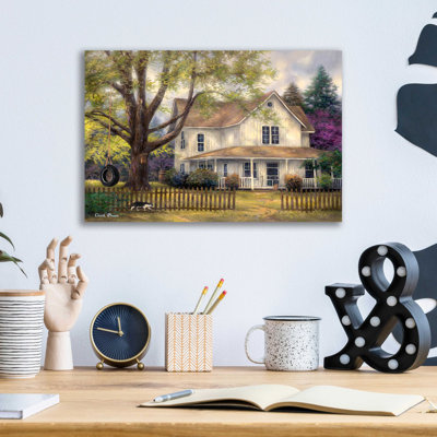 «Simple Country» par Chuck Pinson, art mural en verre acrylique