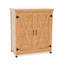 Potting Bench with Storage Cabinet and Metal Table Top for Outdoor Patio,Outdoor Work Station Table-1356012071-1356012065