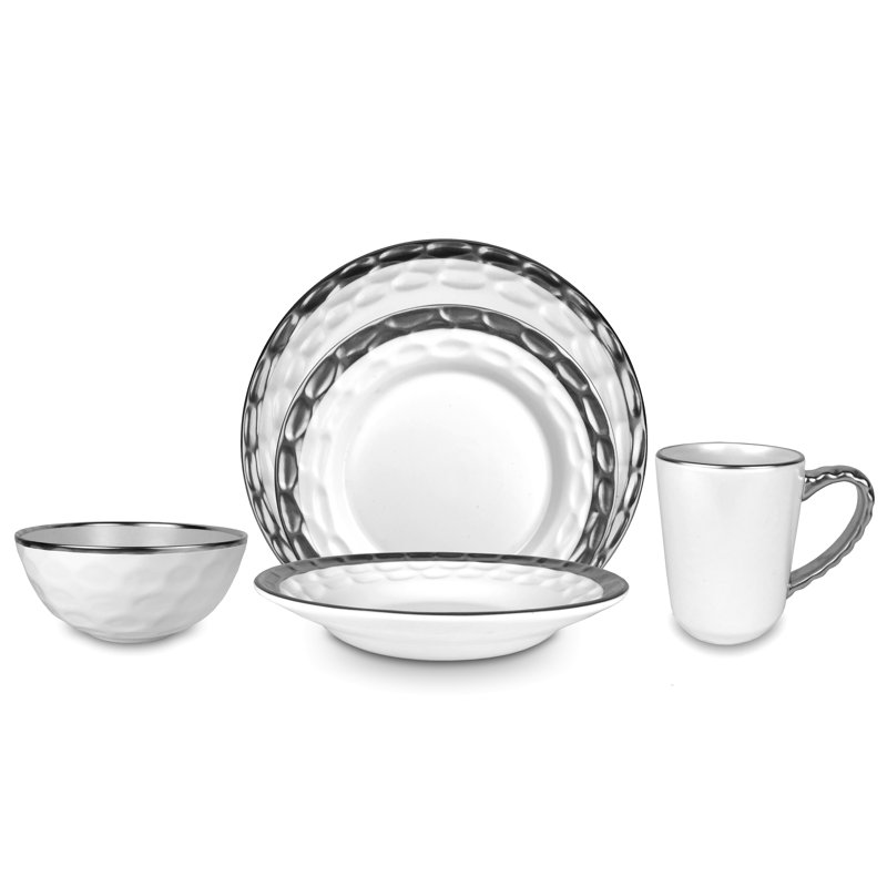 Bol à salade 16 oz Truro, Platine