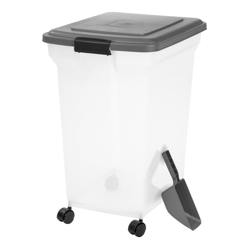IRIS USA, Inc. Food Container with Sealing Top and Food Scoop