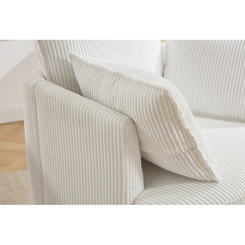 Chaise pivotante, Blanc
