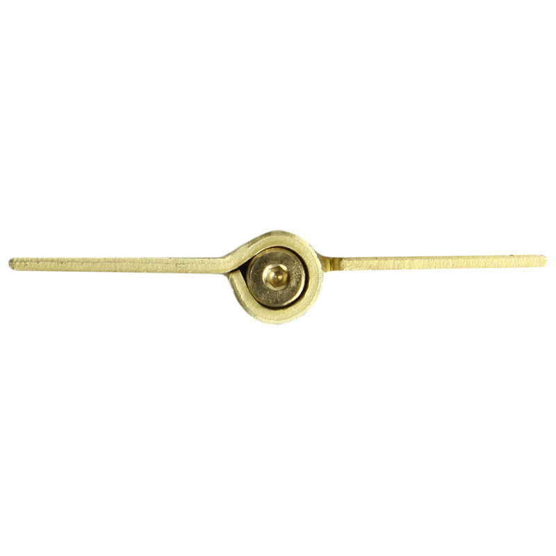 Self Closing Hinge, 4.5-Inch, Square, 2-Pack, Brass