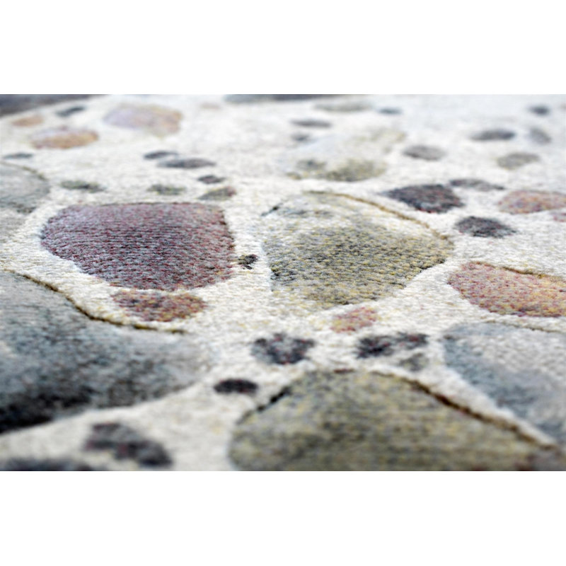 Marcucci Rectangle Hand Knotted Area Rug, Rectangle 133 x 195cm