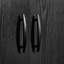 Huche, finition noire