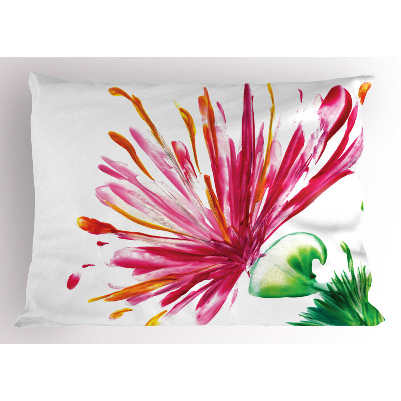 Ensemble de 2 taies décoratives roses Ambesonne, H 20 po x l 30 po