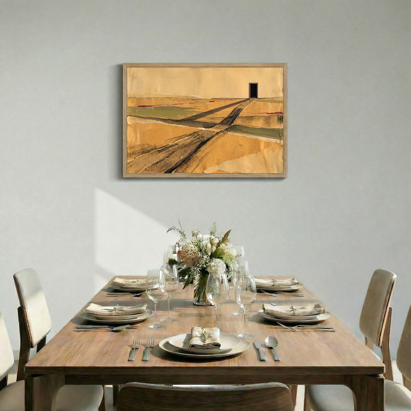 Art abstrait sur toile abstrait, H 32 po x l 48 po