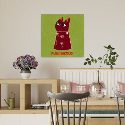 Art contemporain rétro, art de chat