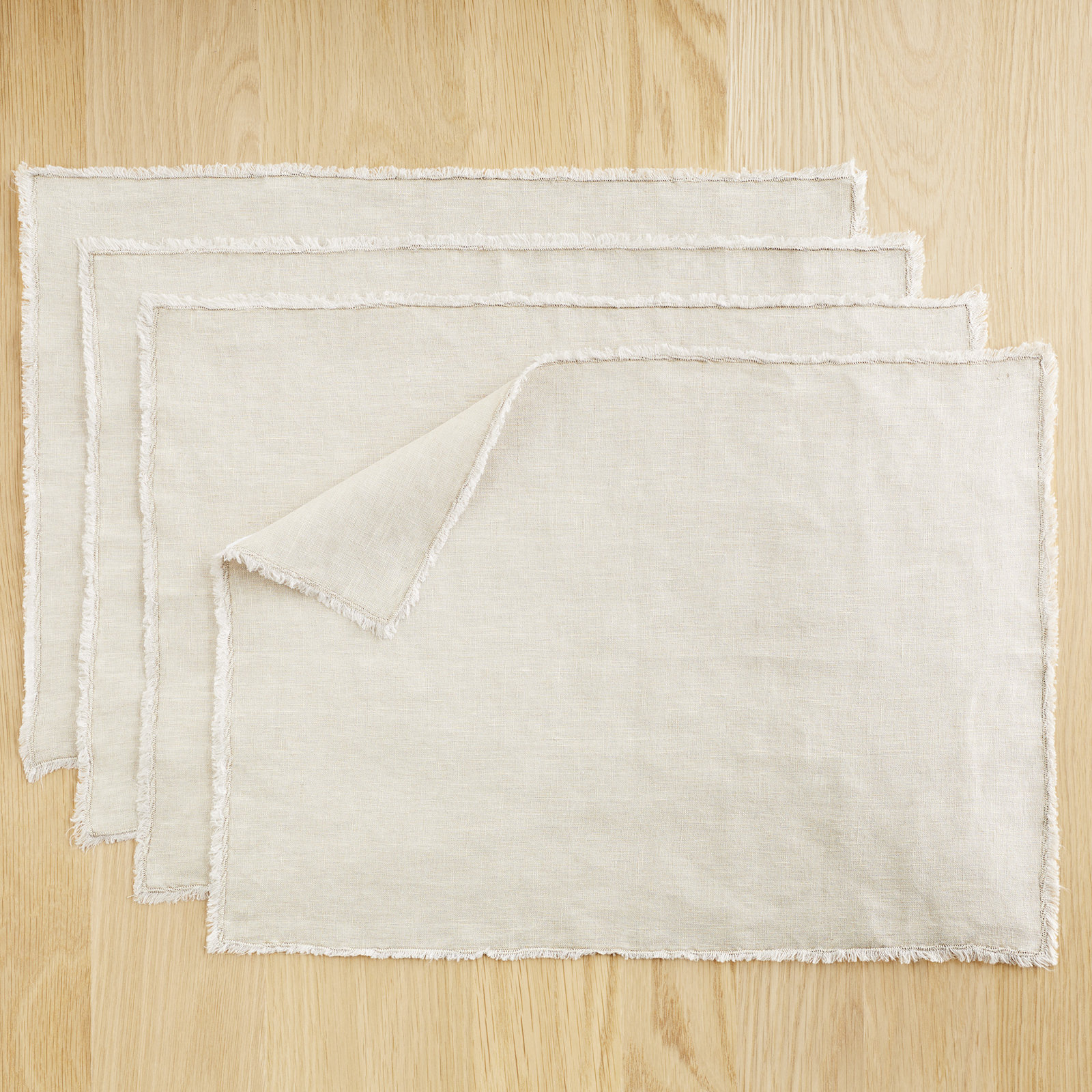Zadia Linen Placemat, Natural