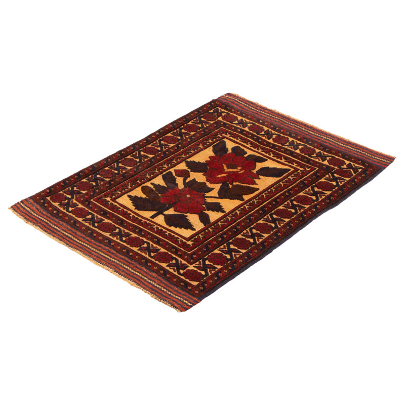 Tapis rouge tadjik 2 pi 9 po x 4 pi 2 po