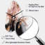 Horloge murale 3D en marbre rose-104238346