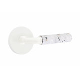 Select Round Privacy (Bed & Bath) Door Lever with Round Rosette