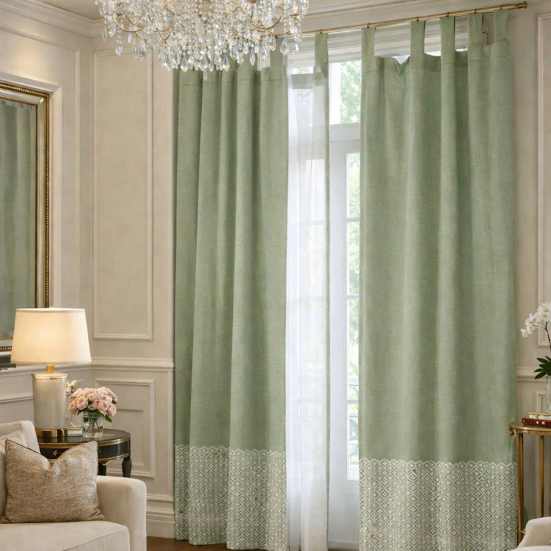 CAROLINE TAB PANEL, L 50 po x L 63 po, Vert