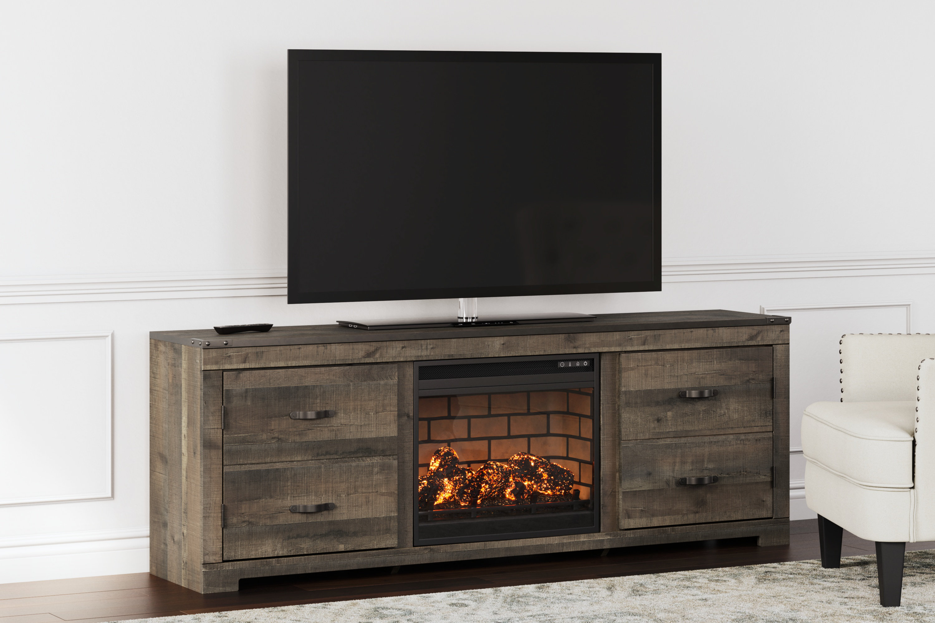 Trinell 63 outlet tv stand