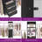 41"-107" Closet System With 6 Drawers And 8 Rods（Can Be Cut To Fit）-158276803-158276805