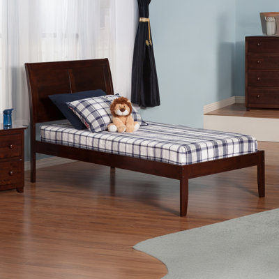Fitzsimmons Solid Wood Sleigh Platform Bed by Viv + Rae