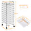 90.5cm H x 36.5cm W Utility Cart with Wheels-1238343579