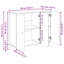 89cm Sideboard