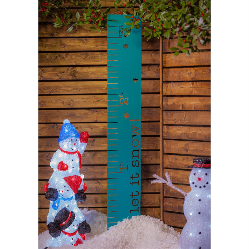Ensemble de jauges en métal joyeuse snow