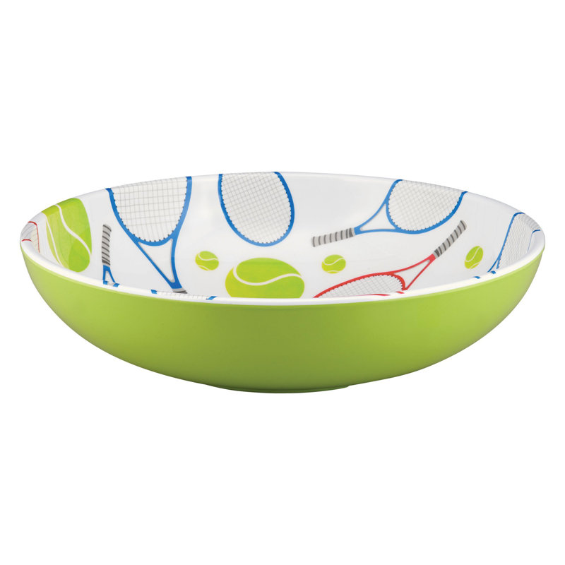 Ebern Designs Jeylani Melamine Serving Bowl