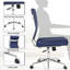 Chaise de conférence ergonomique et réglable Amaiia-372518
