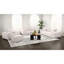 Fauteuil d'appoint rembourré ivoire Storie-980989722