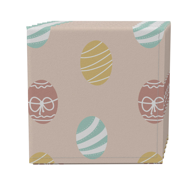 Cotton Twill No Pattern Square Napkin