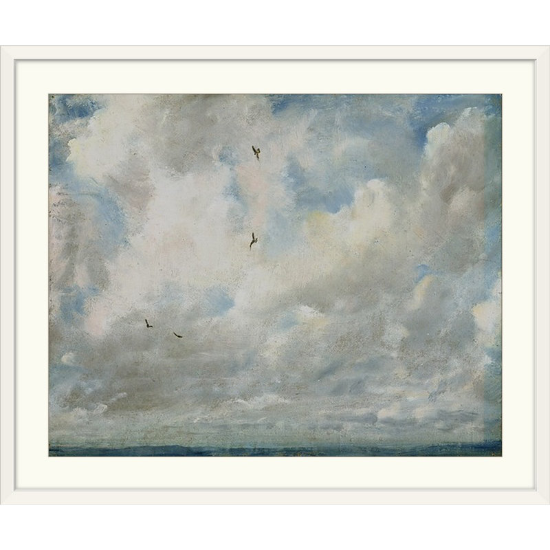 John Constable " Cloud Study, 1821 " by John Constable, Canvas, 24" H x 30" W x 1.5" D