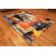 Tapis coloré de style scandinave Ege