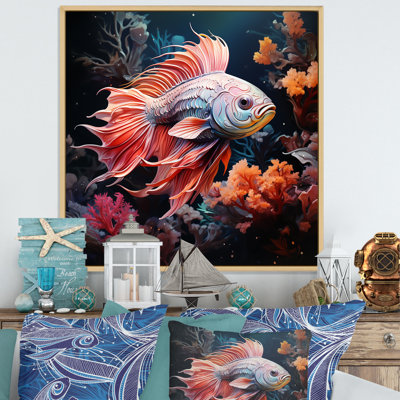 Multicolor Fish Of The Coral Reef II - Coastal Animal Wall Art