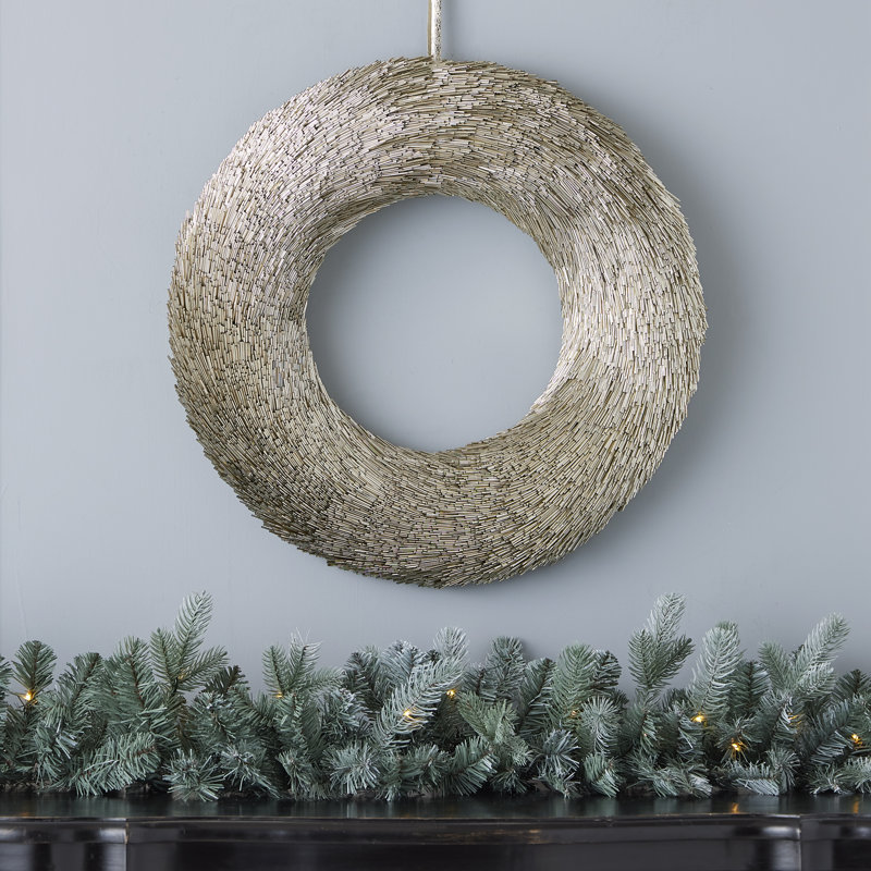 Wreath, 4.75" W x 3.15" H x 21.25" D