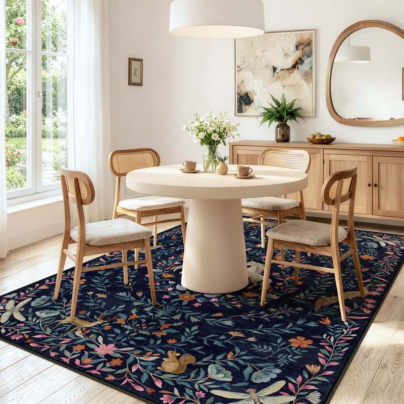 Tapis lavable à la machine Goldene, Rectangle 5 pi x 7 pi