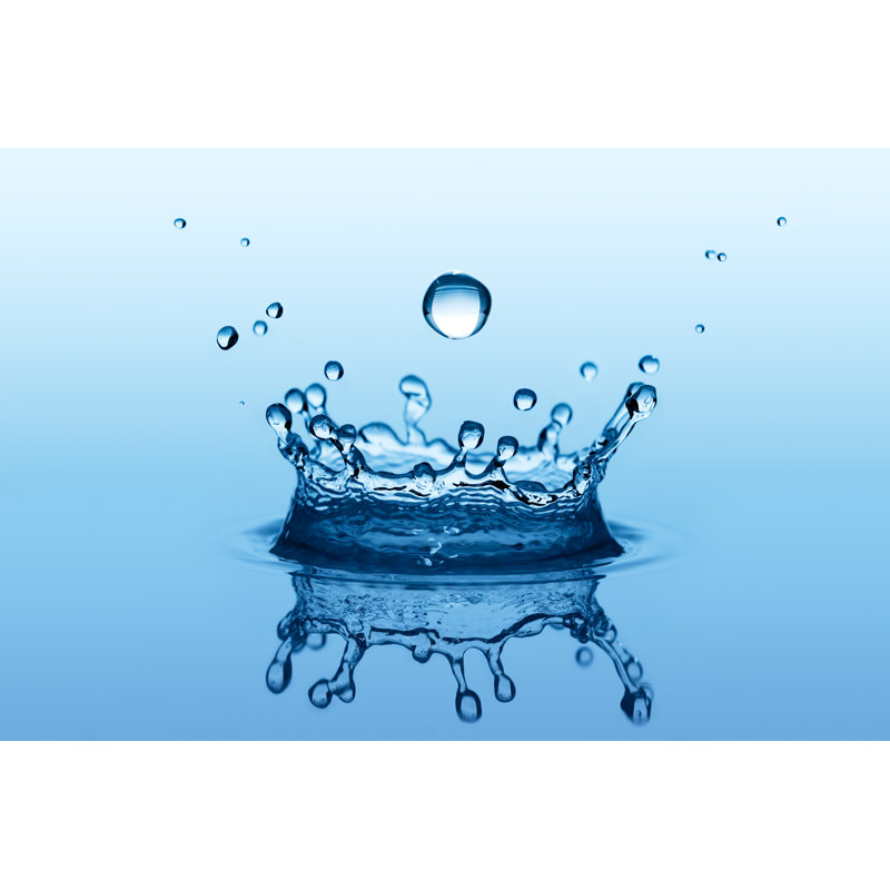 Water Splash by Trout55 - Wrapped Canvas Print, 51cm H x 76cm W x 3.8cm D