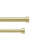 Cappa Drapery Solutions Steel Adjustable Double Curtain Rod-1843790201-1843790197