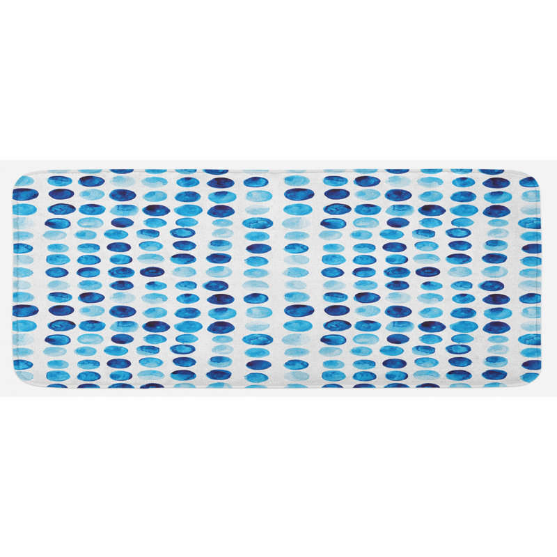Modern & Contemporary Solid Color Polyester Kitchen Mat