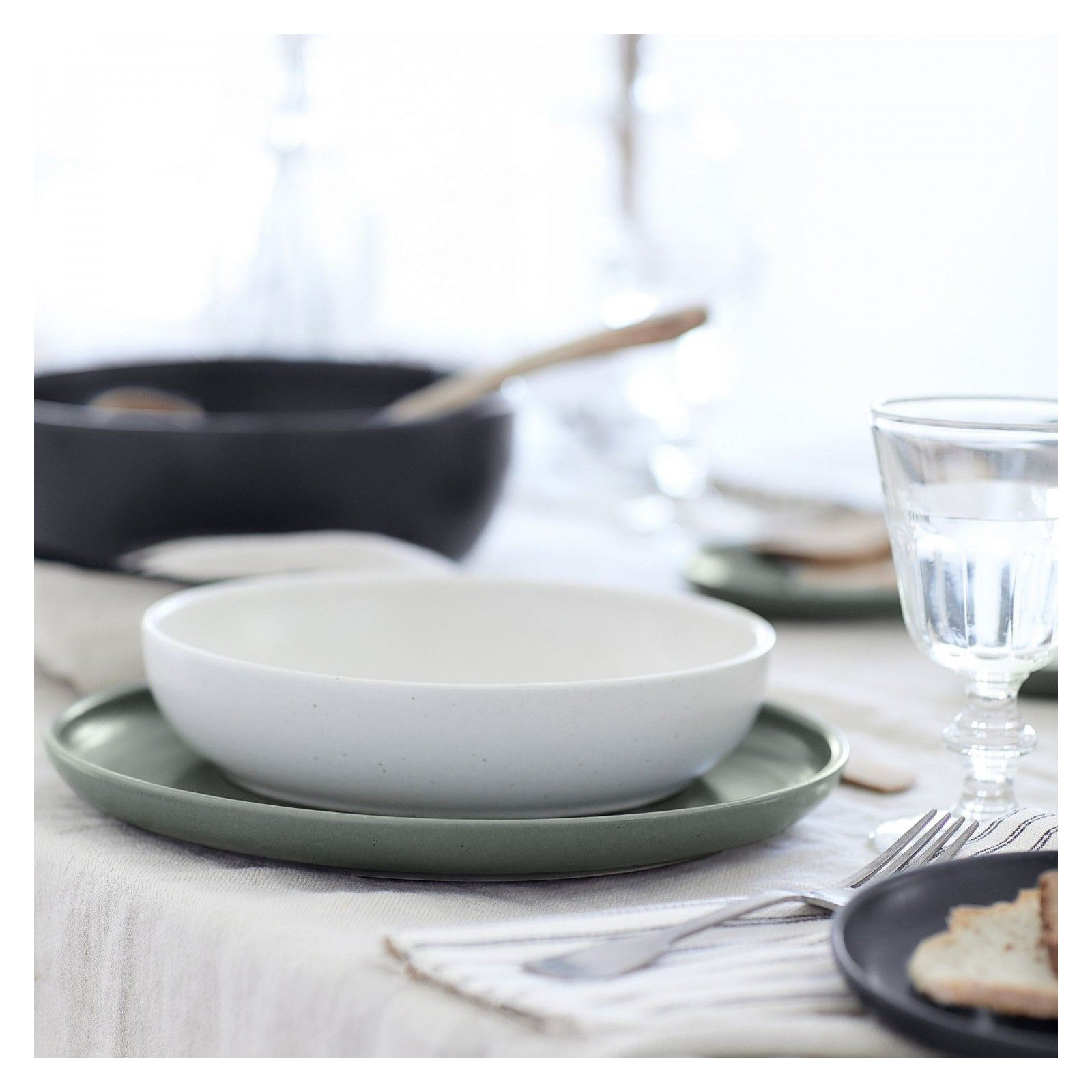 Casafina Pacifica Dinner Plate, Green