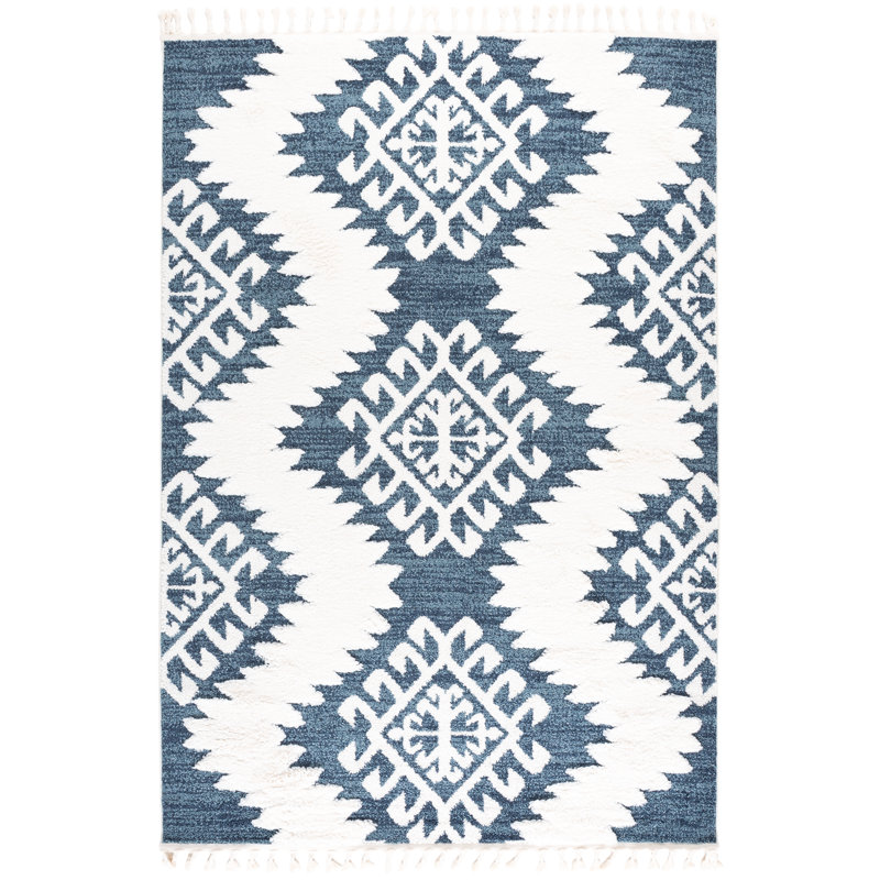 Baar Tassel Shag Performance Southwestern Rug, Rectangle 6'7" x 9'2"