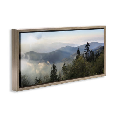 Panoramic Cloudy Mountainous Nature