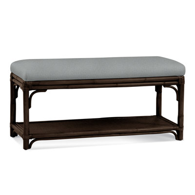 Banc de rangement en osier Summer Retreat