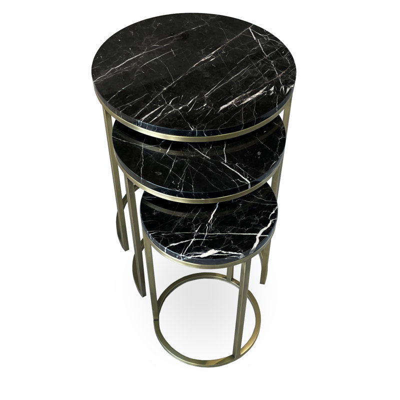 Table de bout Alexy, Noir