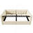 Upholstered Twin Size Daybed, Hydraulic Storage Twin Bed Frame With USB & Type-C Charging, Bed Frame With Wooden Slats And Tufted Sofa Back, Beige, Velvet (Without Mattress)-1845032689
