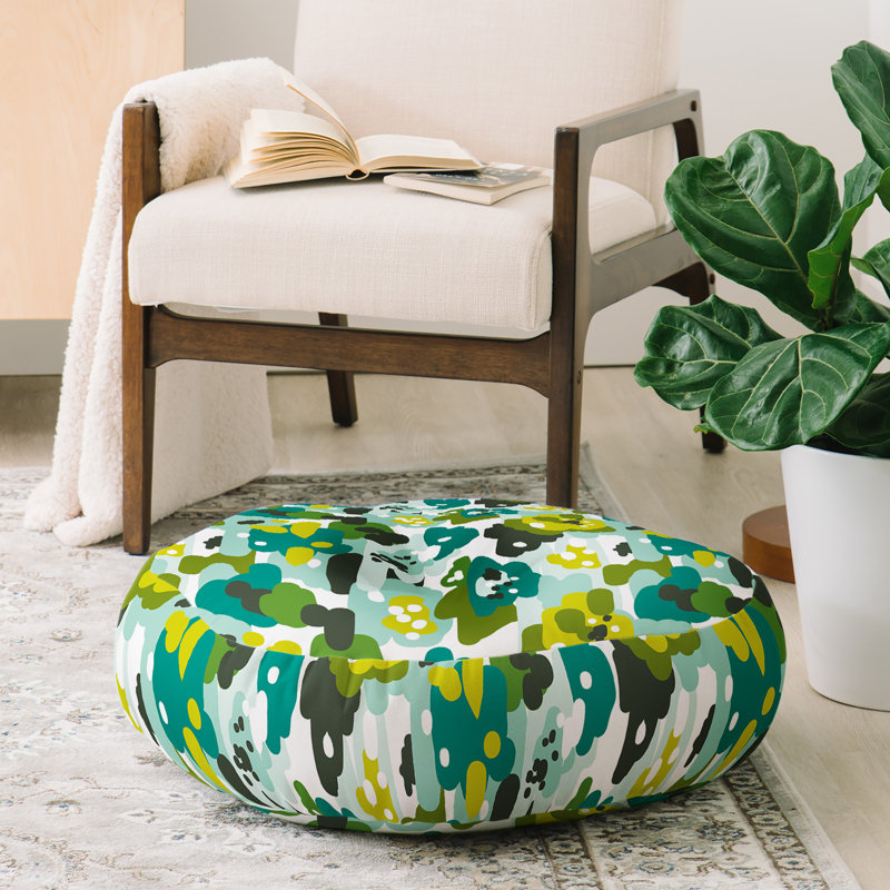 Heather Dutton Painted Camo Floor Pillow