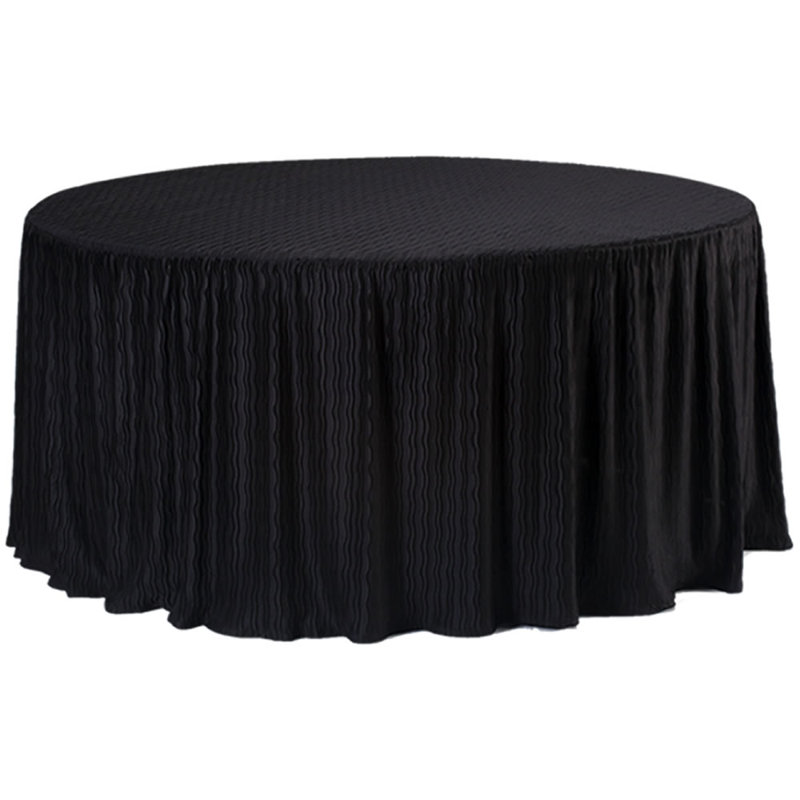 The Folding Tablecloth 60 inch round, Black