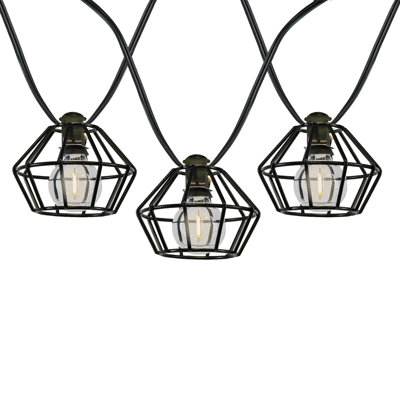 Doyne Outdoor 10 - Bulb 11'' Plug-in LED Globe String Light